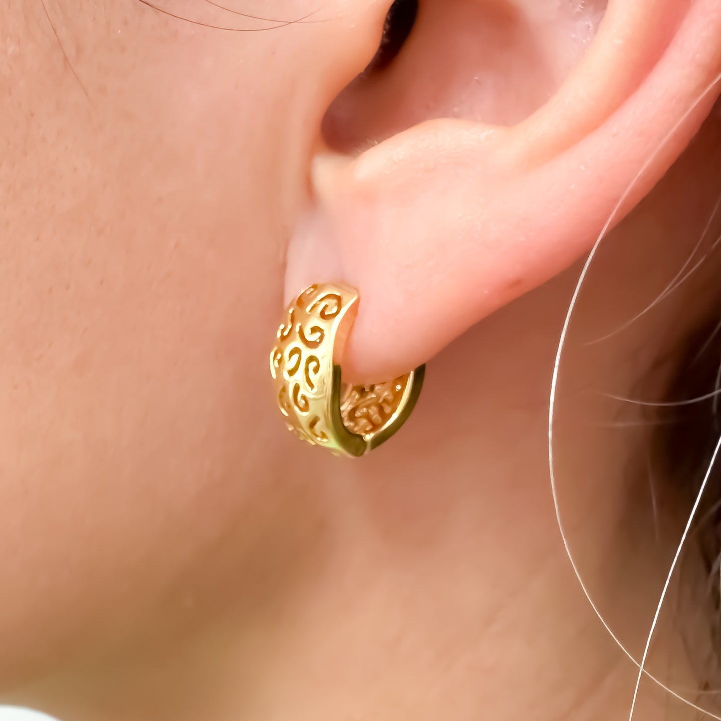 BRINCO CIDA - BANHO DE OURO 18k