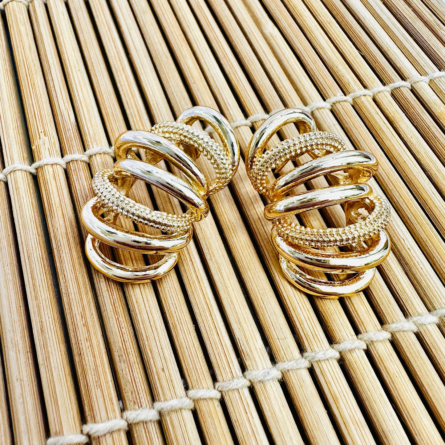 BRINCO MARINA GDE - BANHO DE OURO 18k