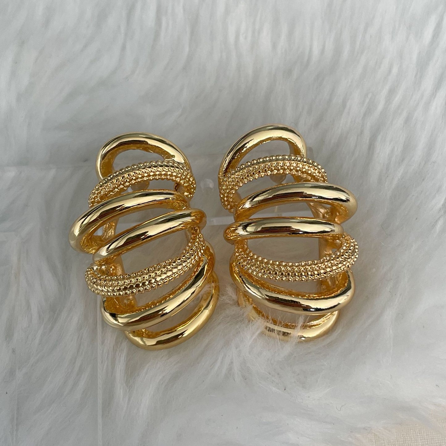 BRINCO MARINA GDE - BANHO DE OURO 18k