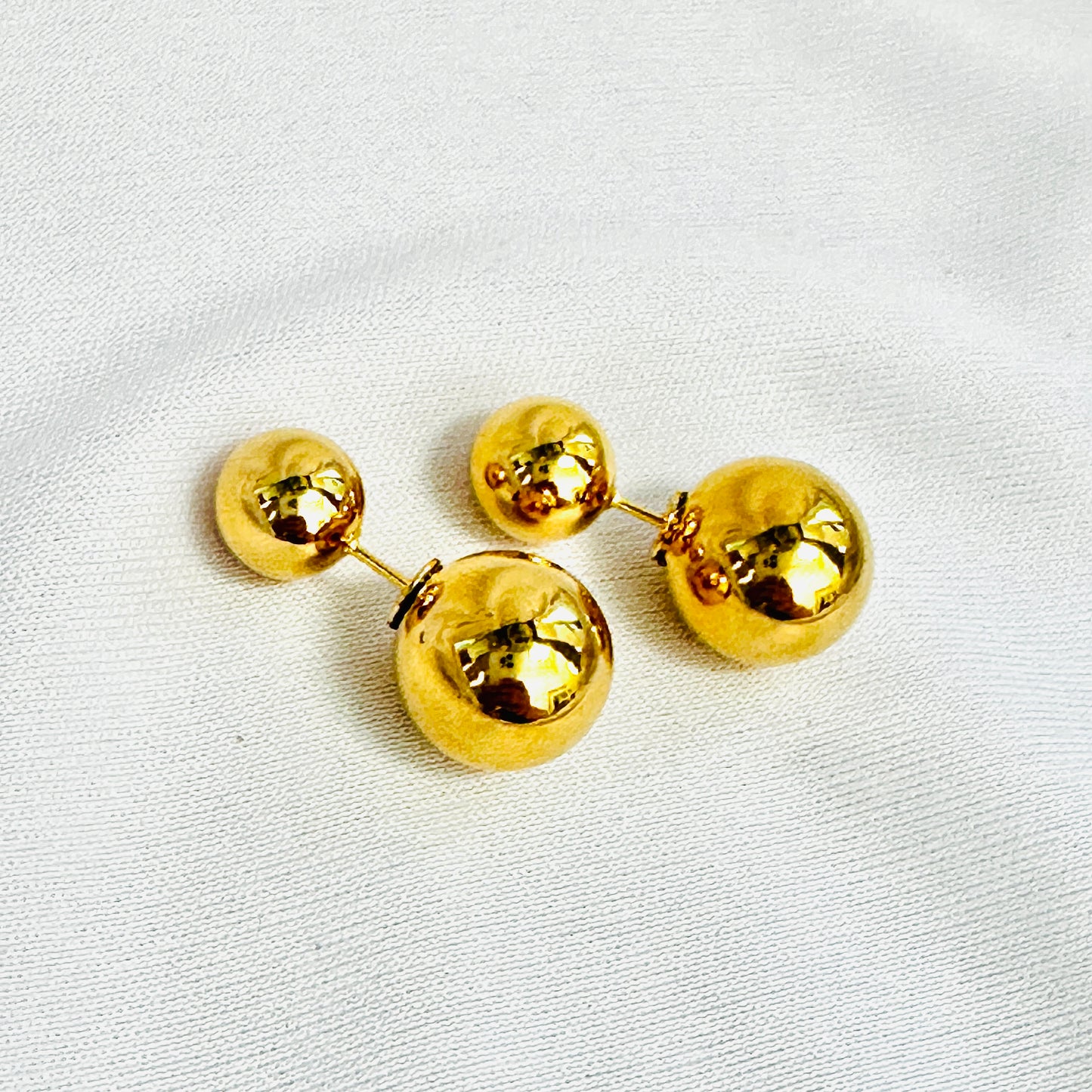 BRINCO CHIARA GDE - BANHO DE OURO 18k