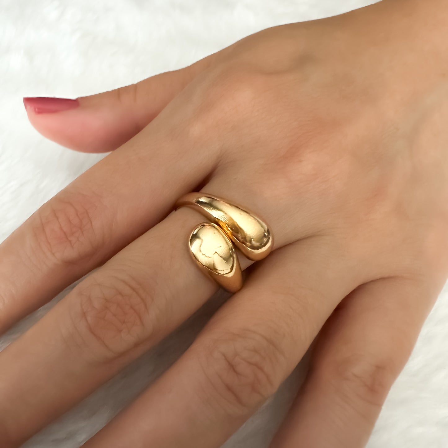 ANEL SIENA REGULAVEL - BANHO DE OURO 18k