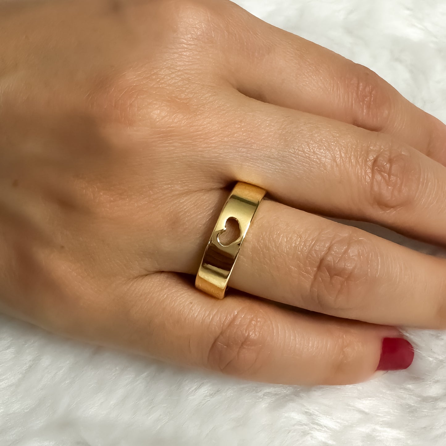 ANEL IRENE REGULAVEL - BANHO DE OURO 18k