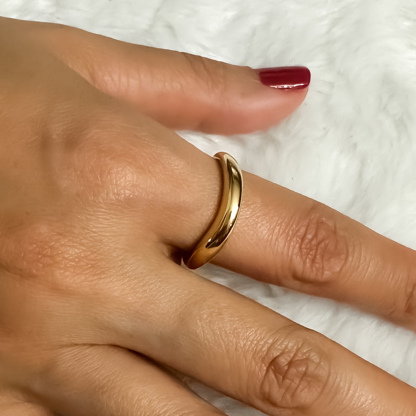 ANEL LAIS REGULAVEL - BANHO DE OURO 18k