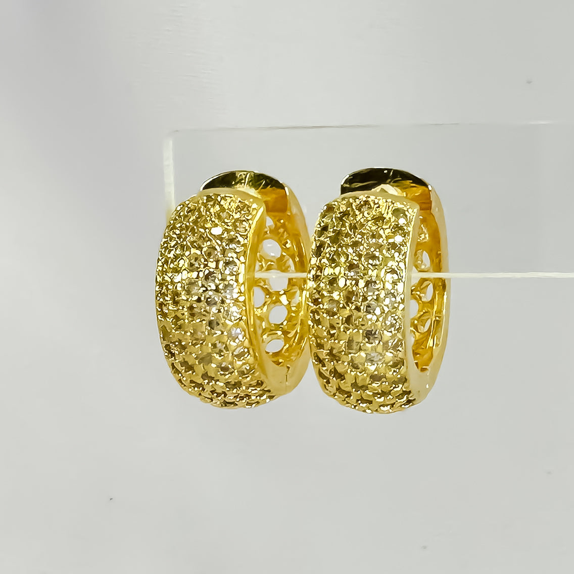 BRINCO MILENE - BANHO DE OURO 18k