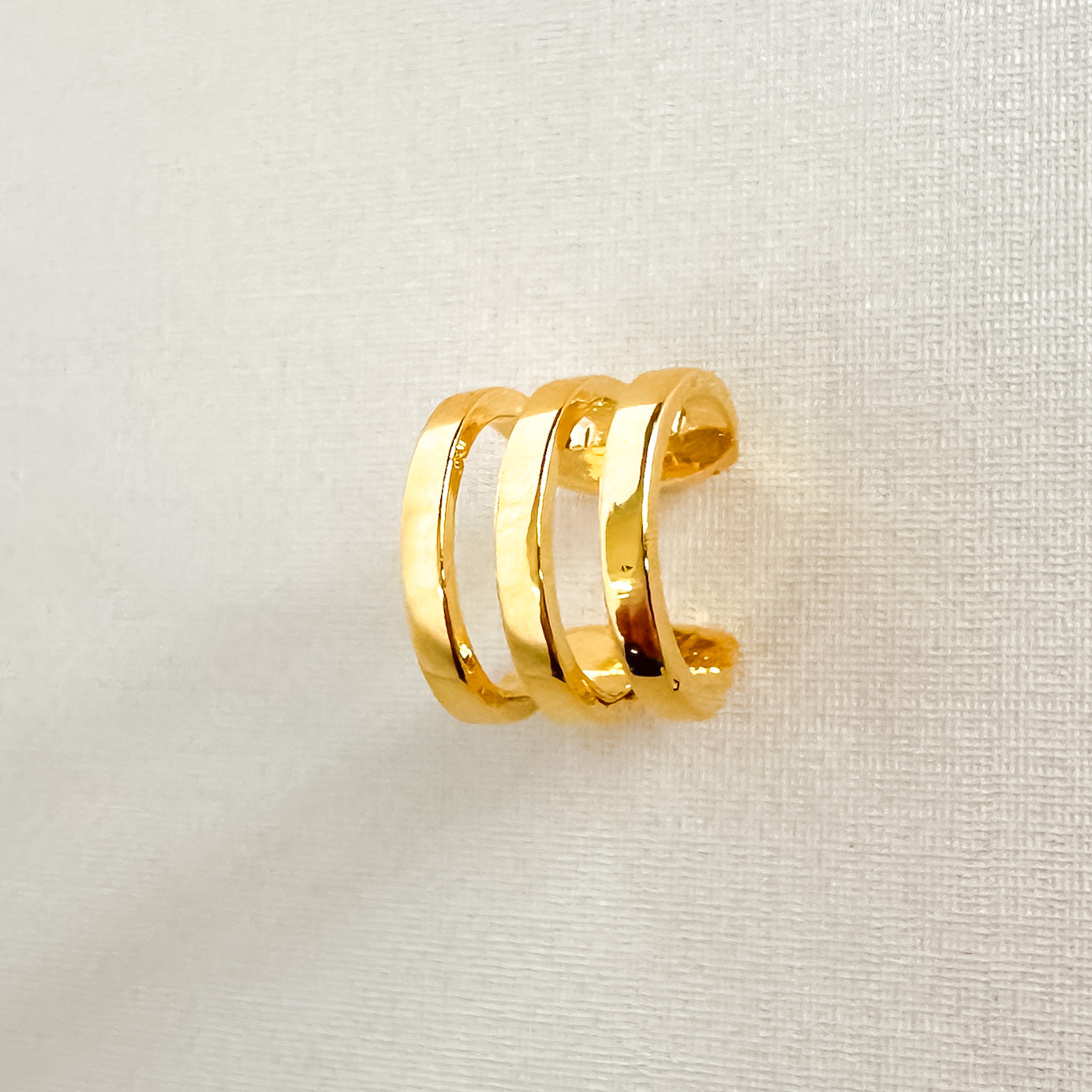PIERCING EAR CUFF VIVIAN - BANHO DE OURO 18k