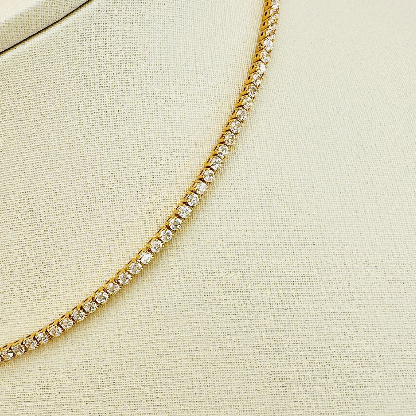 CHOKER ELOISE 40 CM - BANHO DE OURO 18k