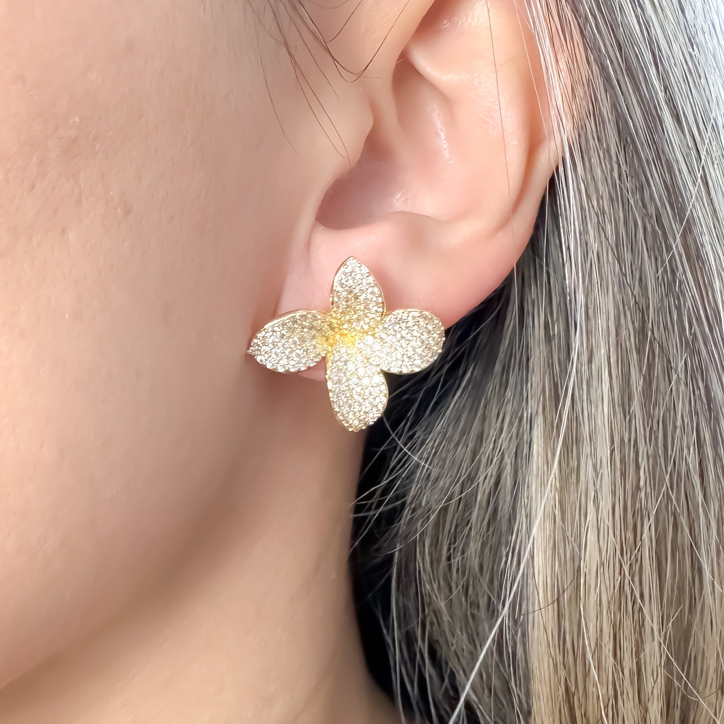 BRINCO FIORE - BANHO DE OURO 18k