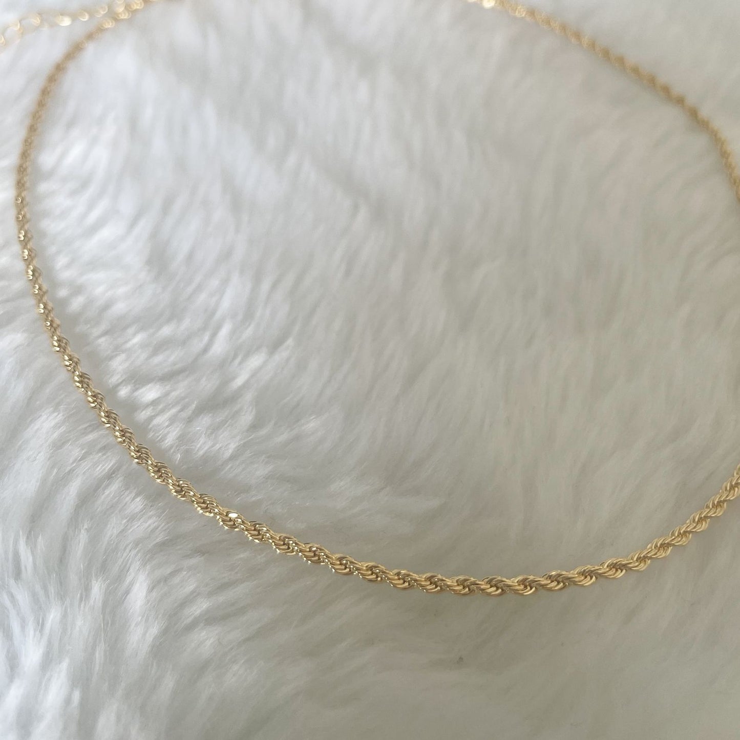 CHOKER LUMINE 40 CM - BANHO DE OURO 18k