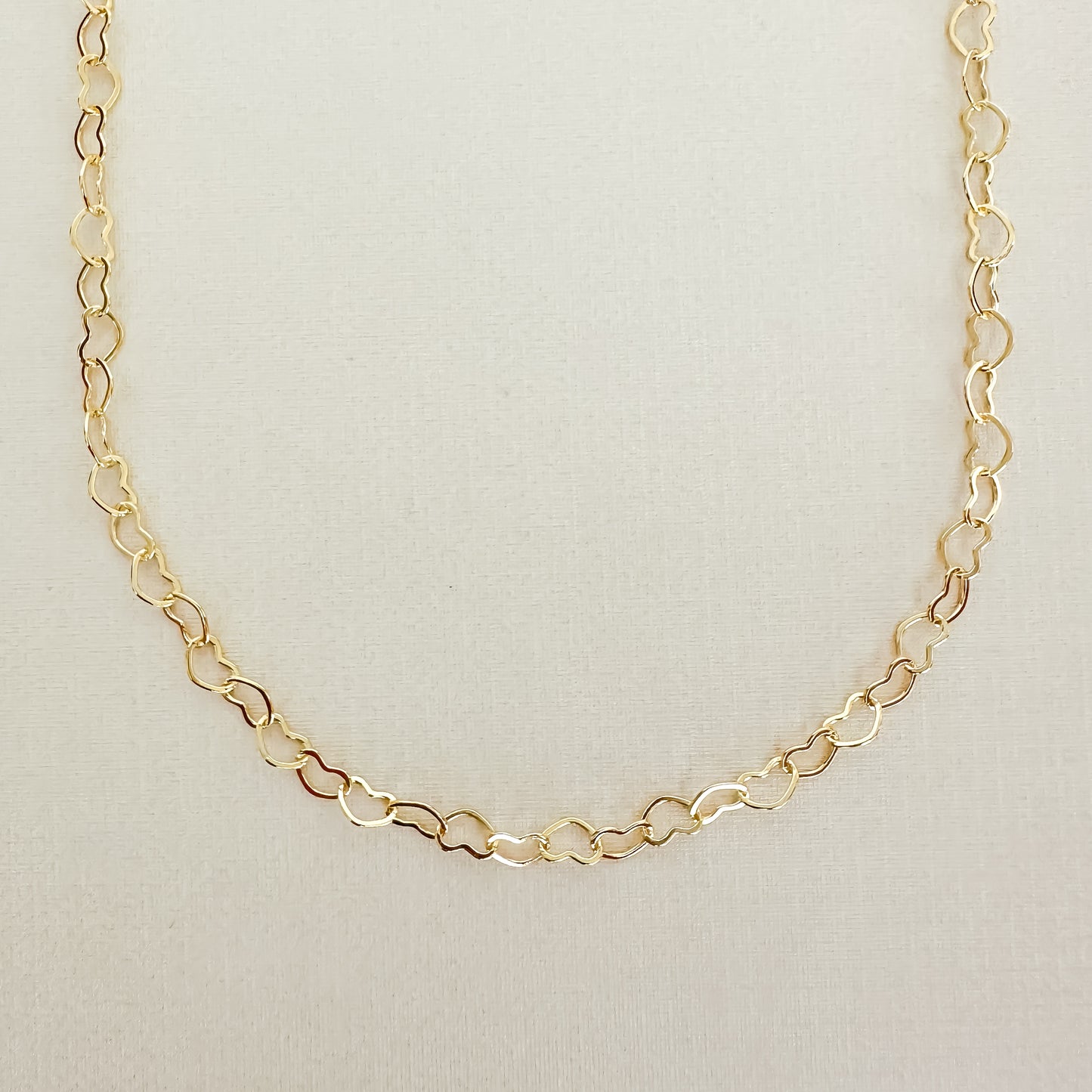 TORNOZELEIRA SENSE 22 cm - BANHO DE OURO 18k