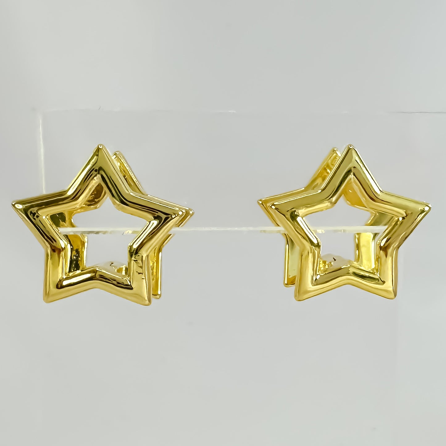 BRINCO STELLA - BANHO DE OURO 18k