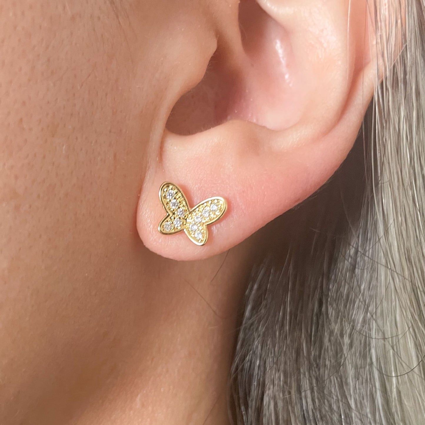 BRINCO ALINE - BANHO DE OURO 18k
