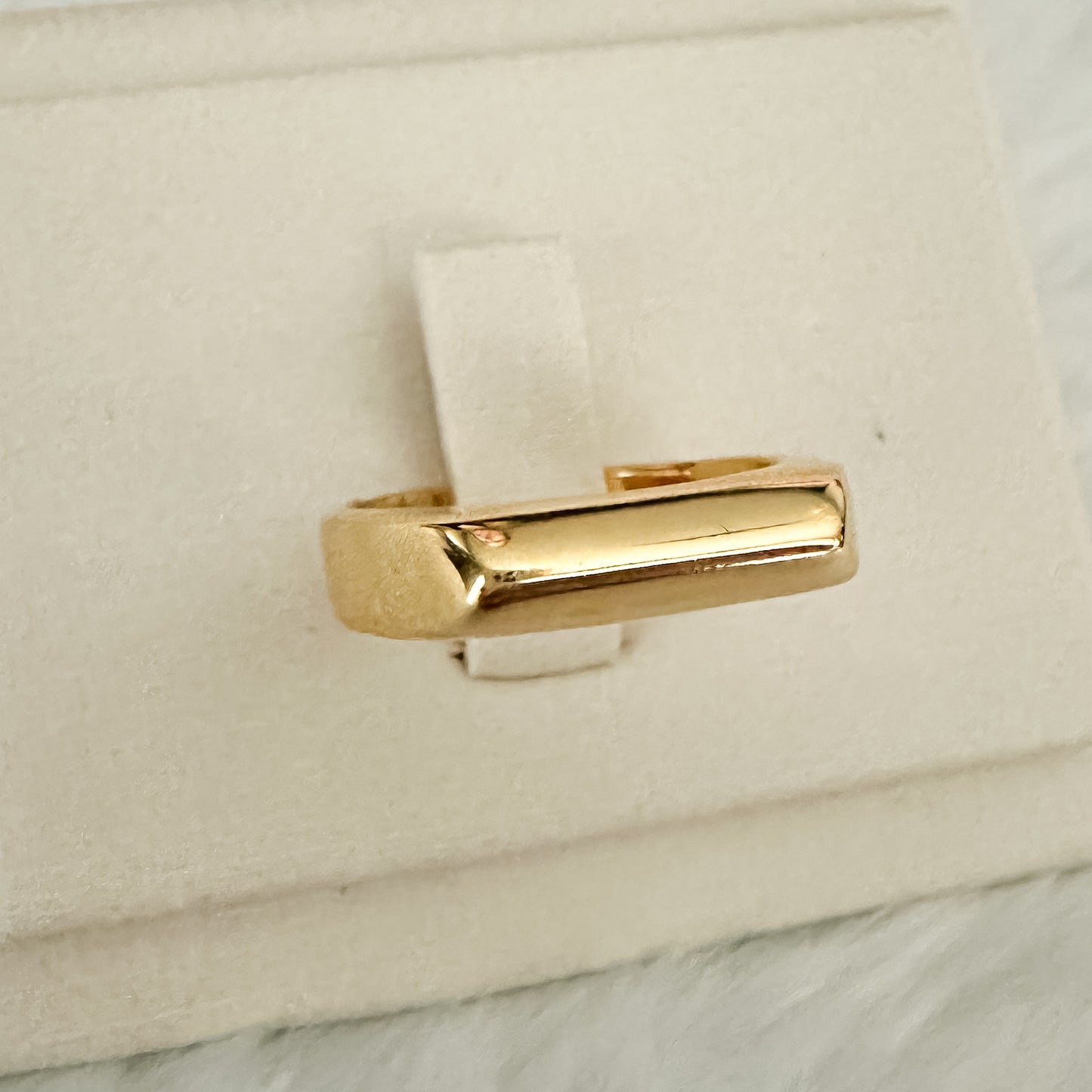 ANEL PRIMOR REGULAVEL - BANHO DE OURO 18k