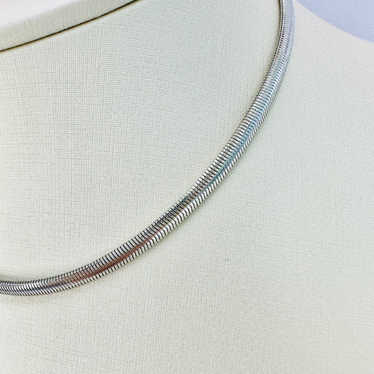 CHOKER VELVET 35 CM - BANHO DE RÓDIO BRANCO