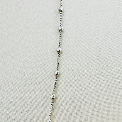 COLAR BONECA 60 CM - BANHO DE RÓDIO BRANCO