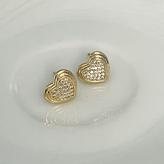 BRINCO MIRNA II PEQ - BANHO DE OURO 18K