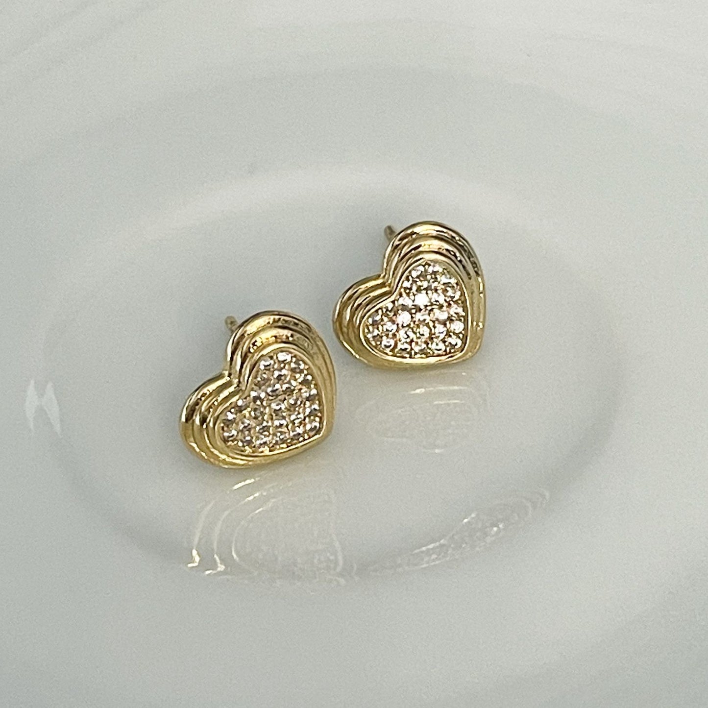 BRINCO MIRNA II PEQ - BANHO DE OURO 18K