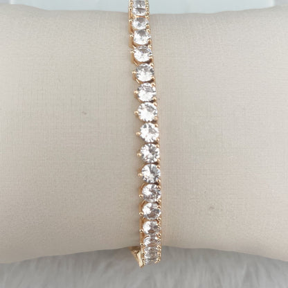 PULSEIRA GISLEINE  - BANHO DE OURO 18k