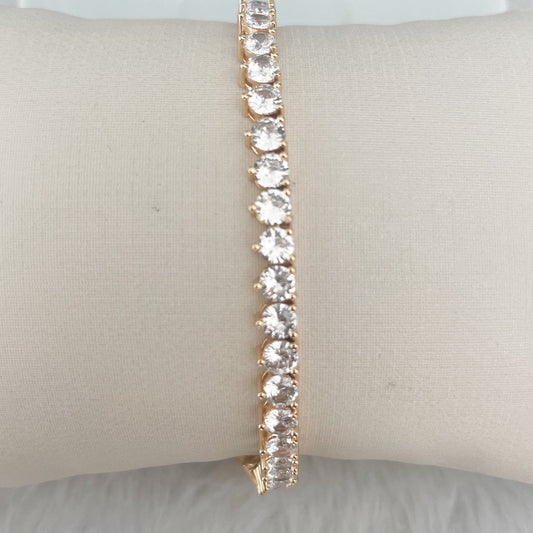 PULSEIRA GISLEINE  - BANHO DE OURO 18k