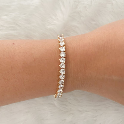 PULSEIRA GISLEINE  - BANHO DE OURO 18k