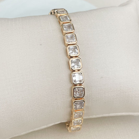 PULSEIRA HILDA  - BANHO DE OURO 18k