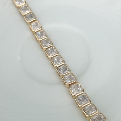 PULSEIRA HILDA  - BANHO DE OURO 18k