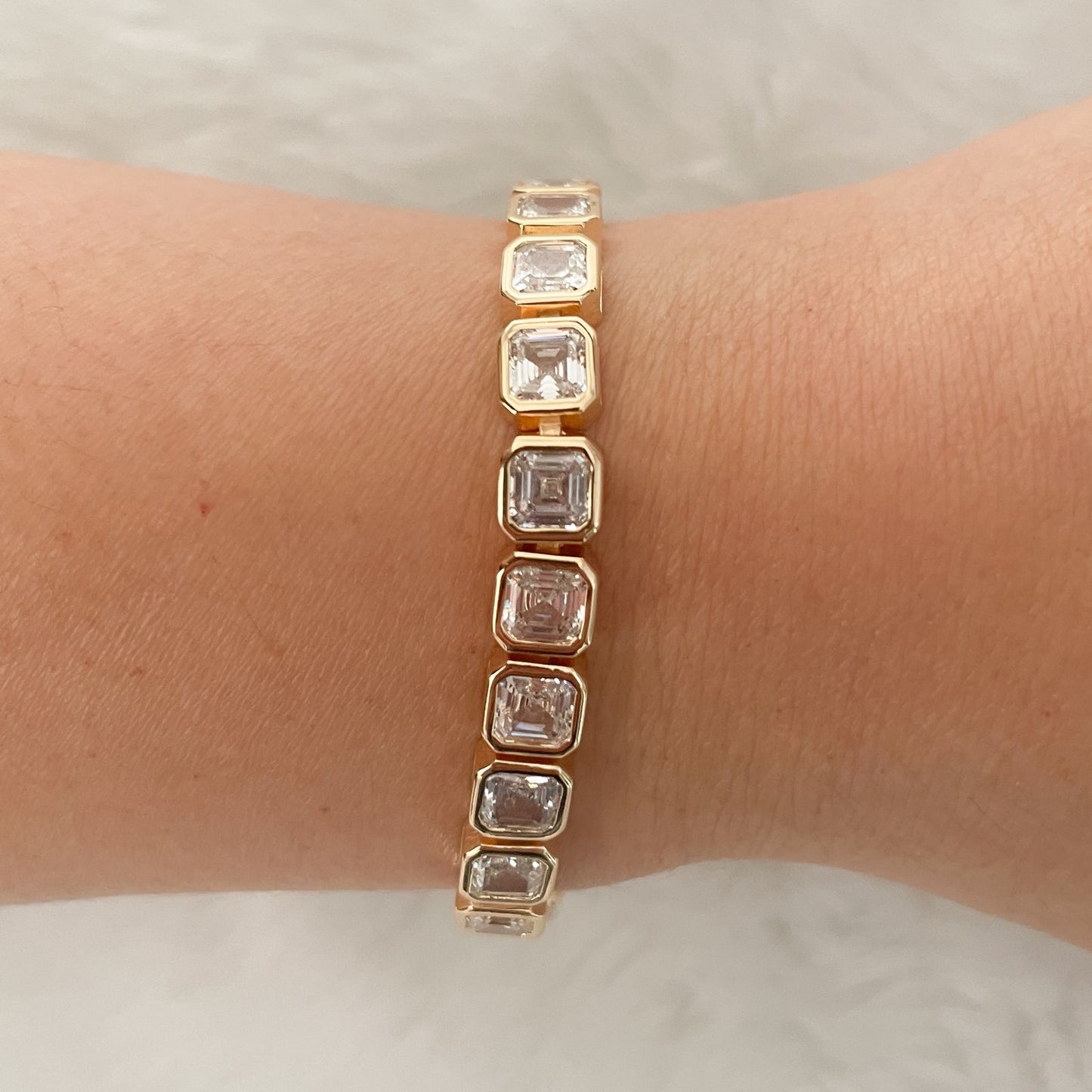 PULSEIRA HILDA  - BANHO DE OURO 18k