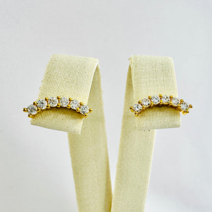BRINCO DELICATO PEQ - BANHO DE OURO 18k