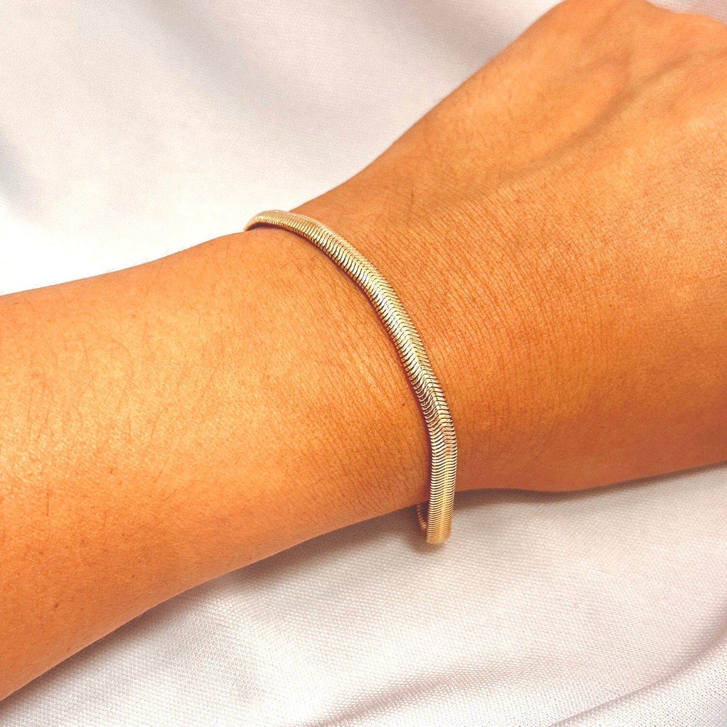 PULSEIRA EMILIA  - BANHO DE OURO 18k