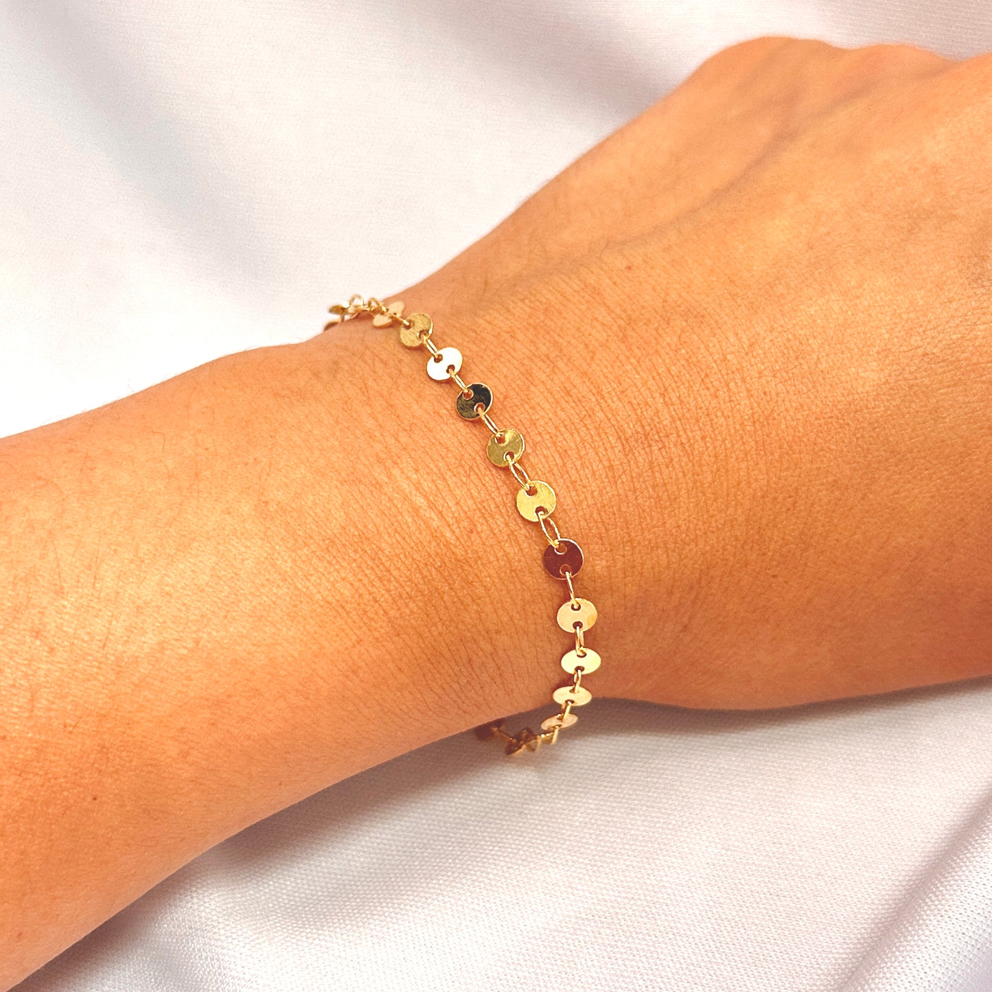 PULSEIRA ELIETE  - BANHO DE OURO 18k