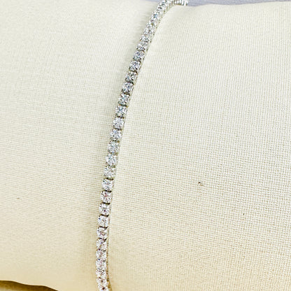 PULSEIRA DALILA  - BANHO DE RÓDIO BRANCO