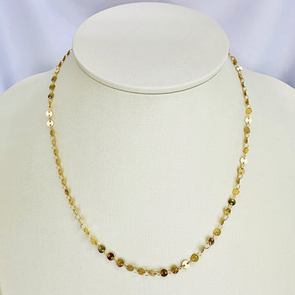 COLAR MEDALHAS 45 CM - BANHO DE OURO 18k
