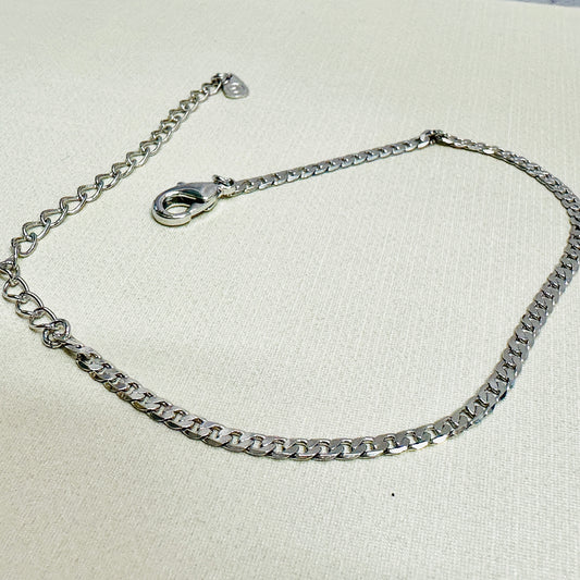PULSEIRA GABRIELA  - BANHO DE RÓDIO BRANCO