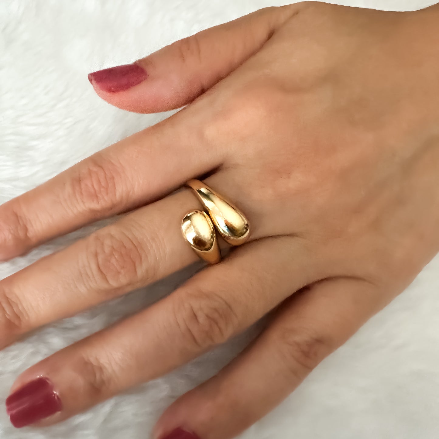 ANEL SIENA REGULAVEL - BANHO DE OURO 18k