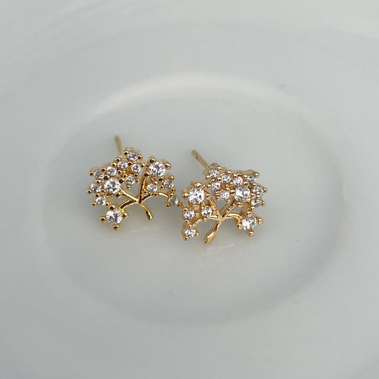 BRINCO TREE PEQ - BANHO DE OURO 18k