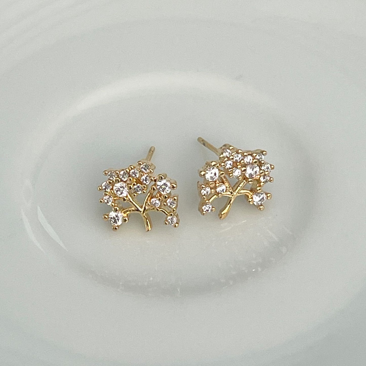 BRINCO TREE PEQ - BANHO DE OURO 18k