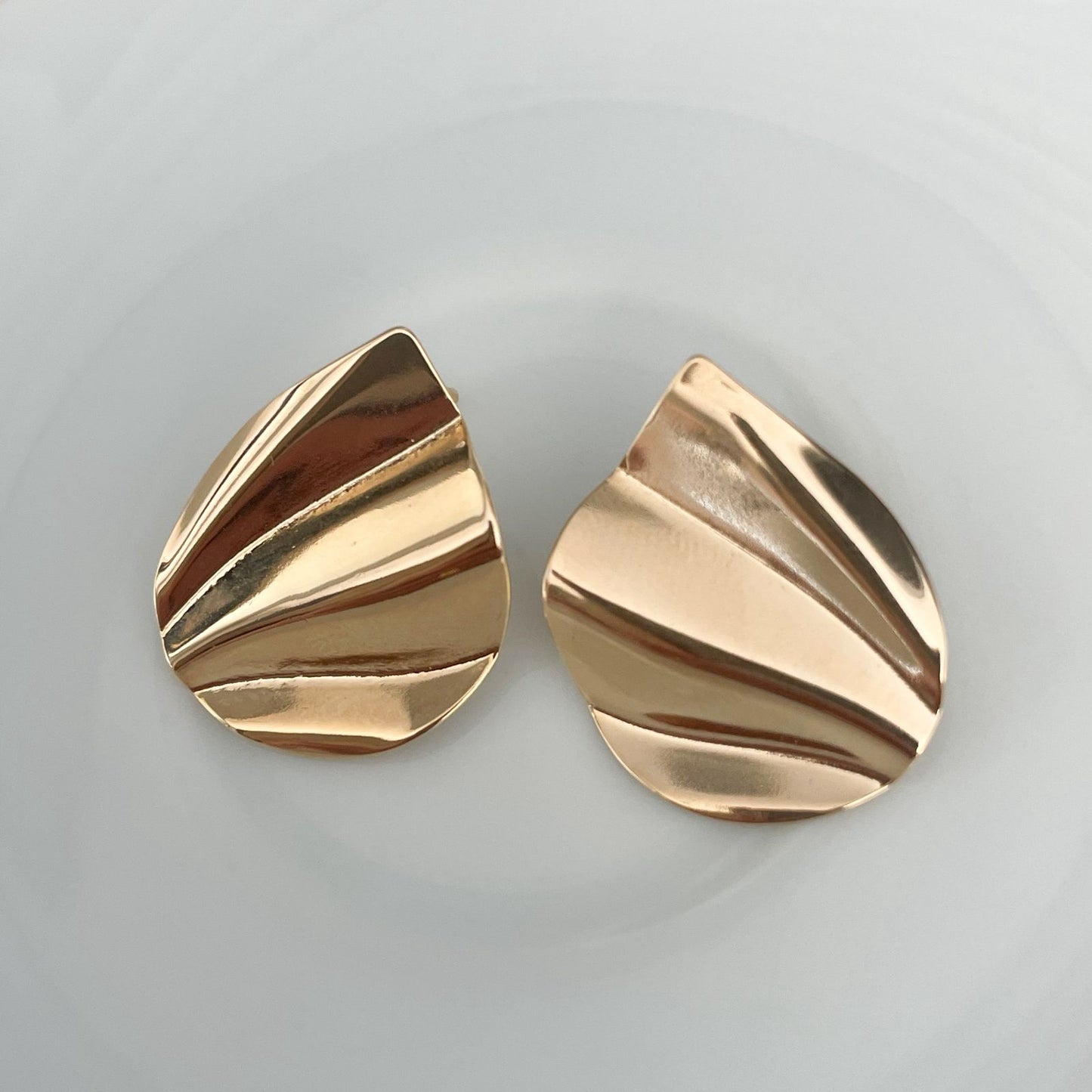 BRINCO AURORA GDE - BANHO DE OURO 18k