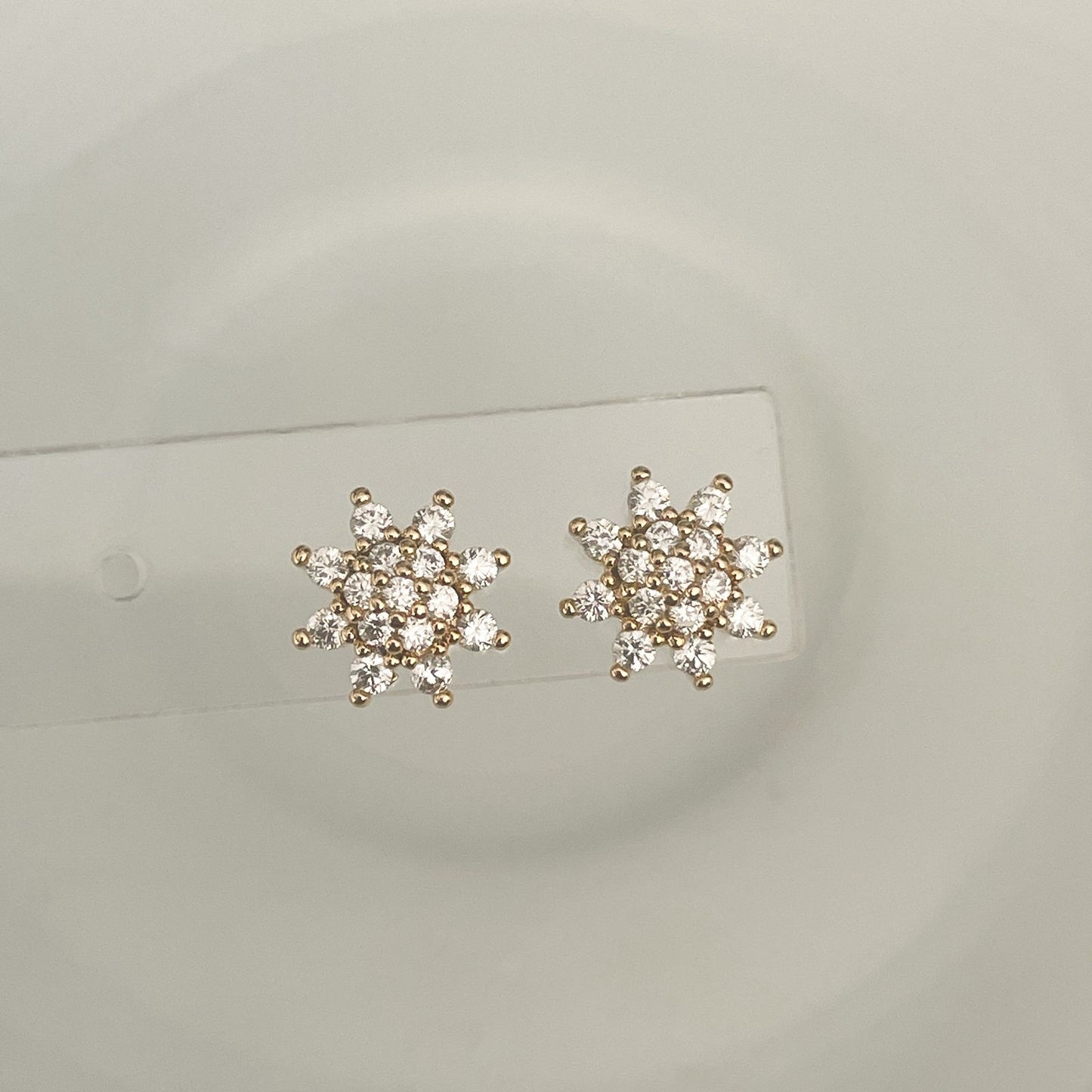 BRINCO AZALEIA PEQ - BANHO DE OURO 18k