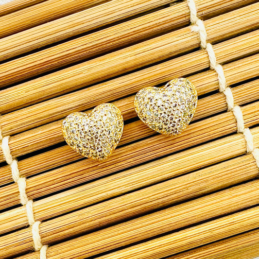 BRINCO ISA PEQ - BANHO DE OURO 18k