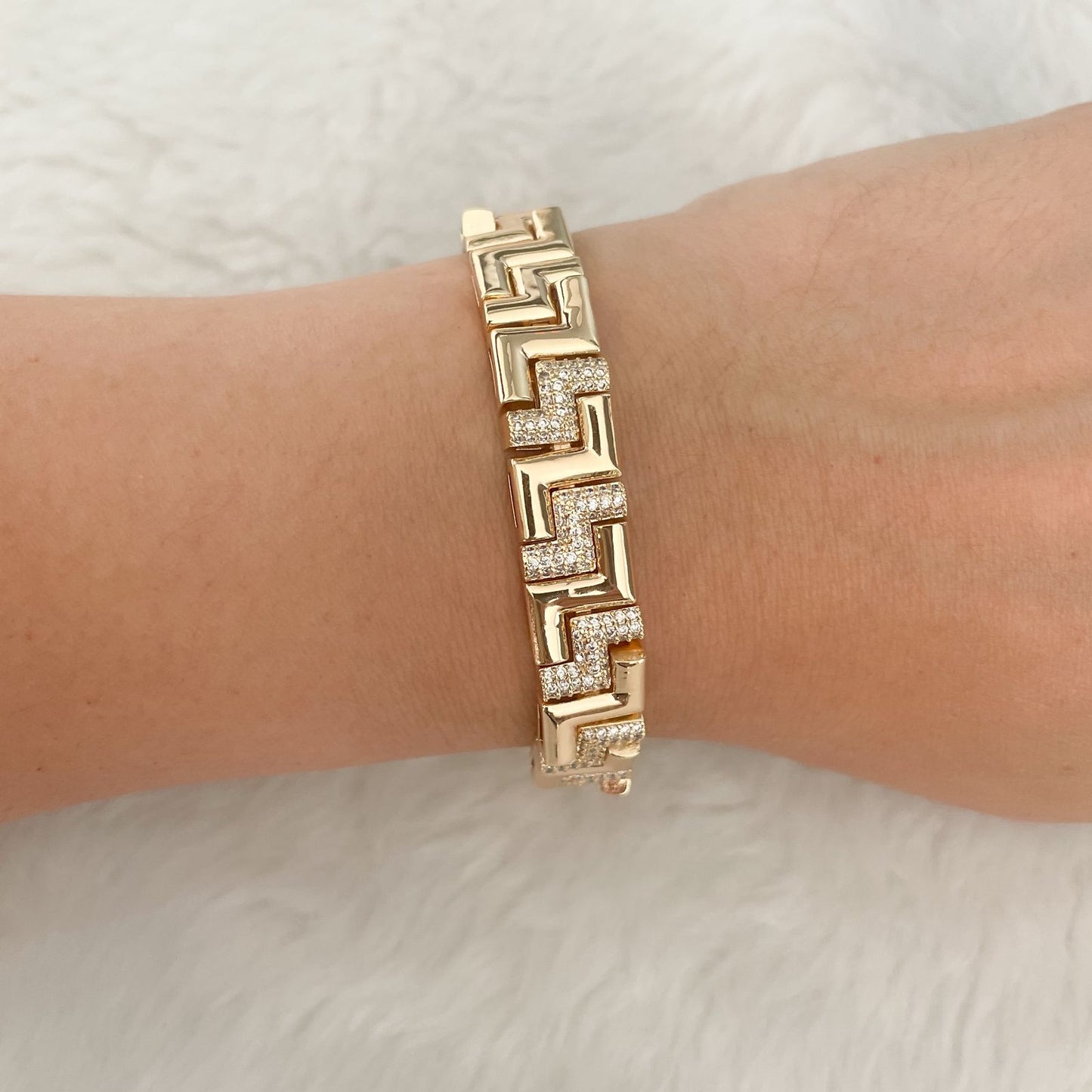 PULSEIRA LARISSA  - BANHO DE OURO 18k