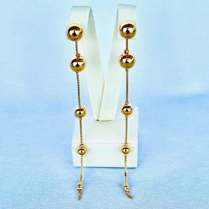BRINCO MICHELLE GDE - BANHO DE OURO 18k