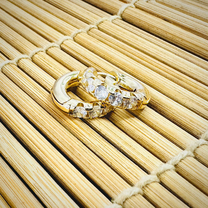 BRINCO LELE PEQ - BANHO DE OURO 18k