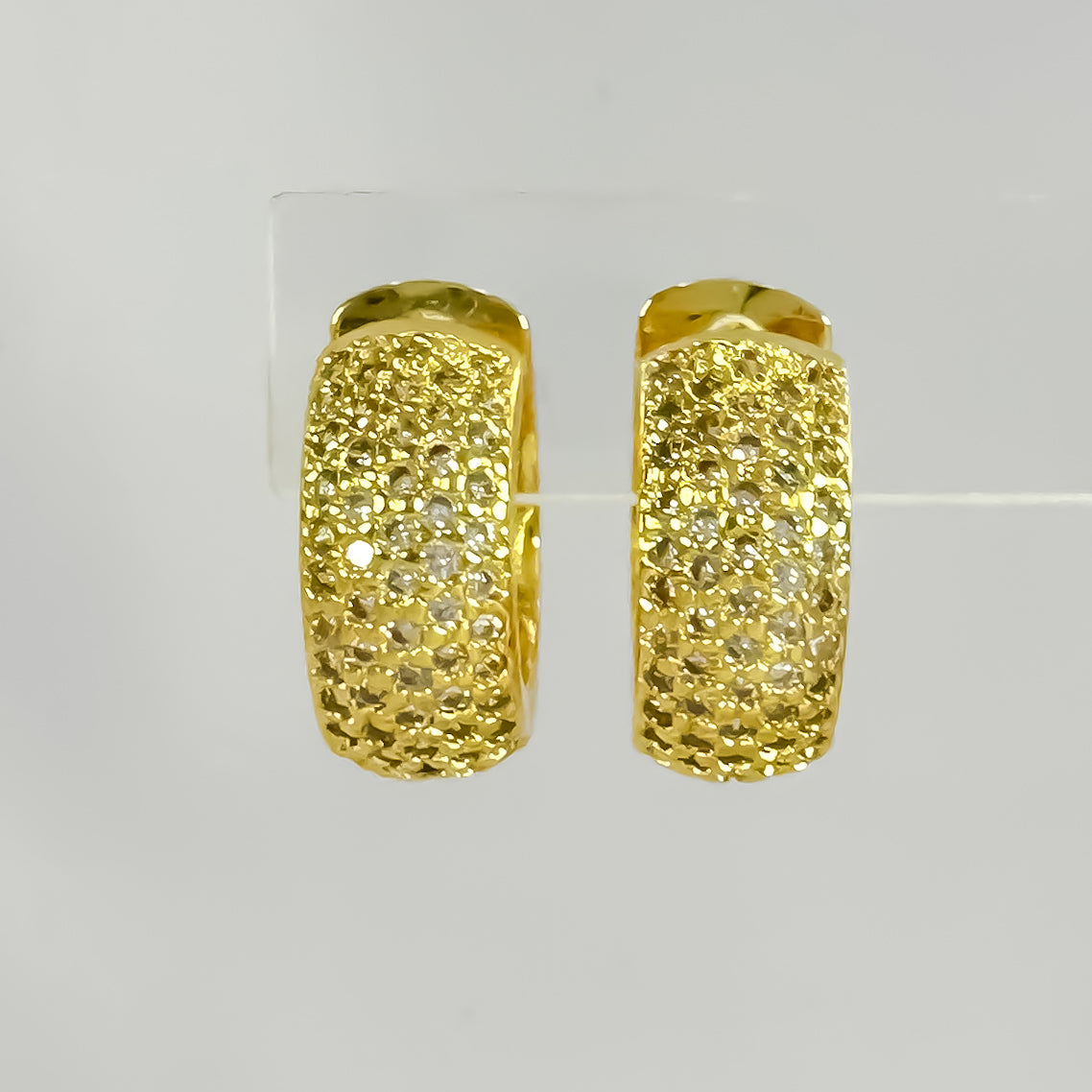 BRINCO MILENE  - BANHO DE OURO 18k