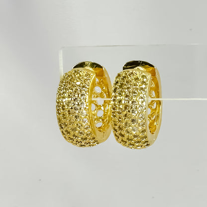 BRINCO MILENE  - BANHO DE OURO 18k