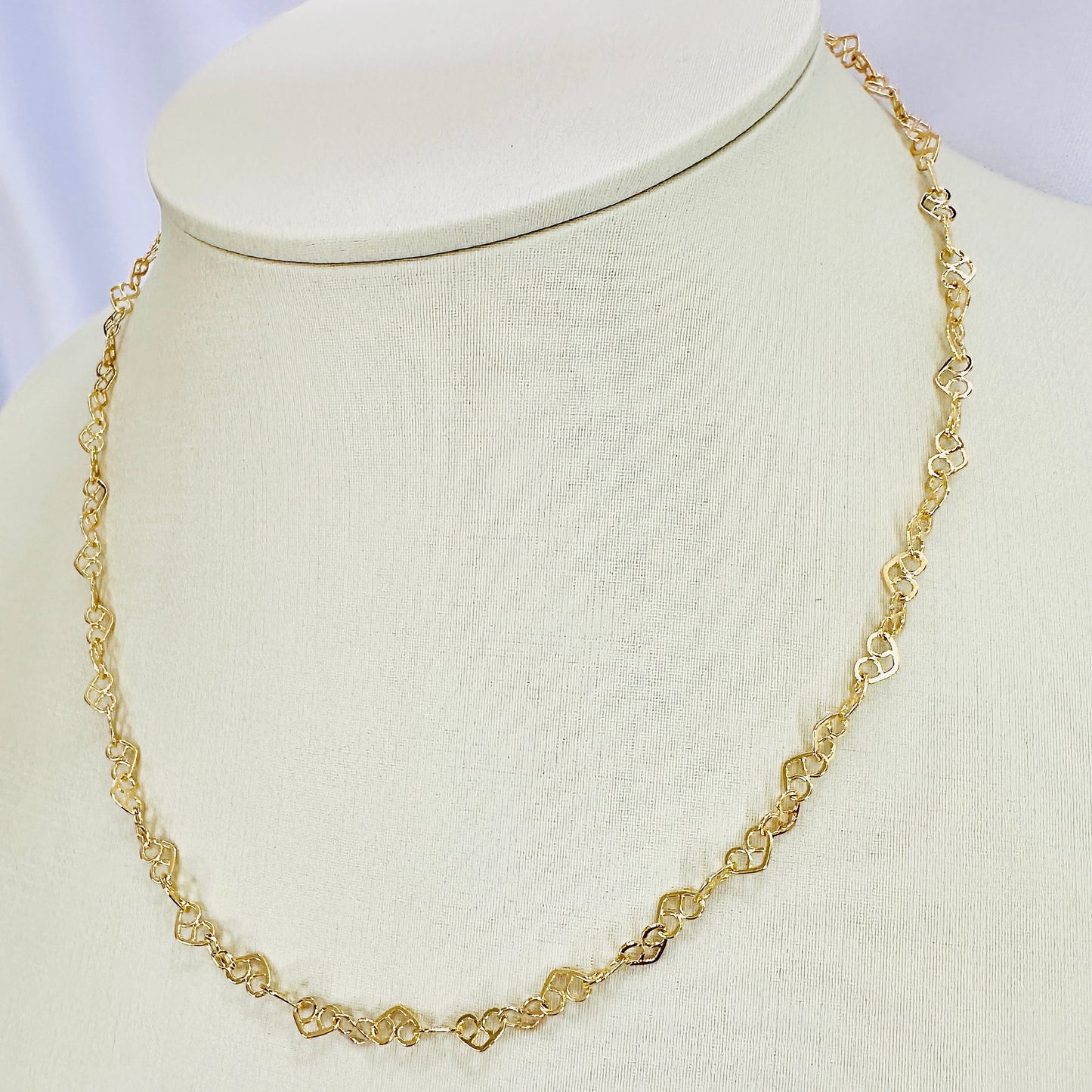 COLAR AMOR PERFEITO  - BANHO DE OURO 18k