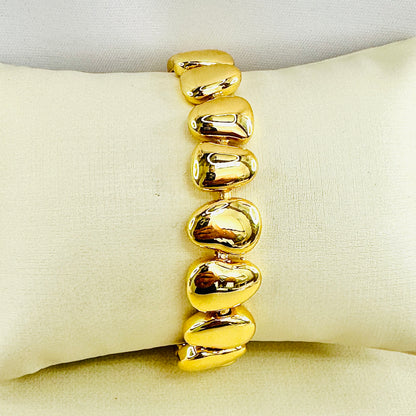 PULSEIRA JANAINA  - BANHO DE OURO 18k