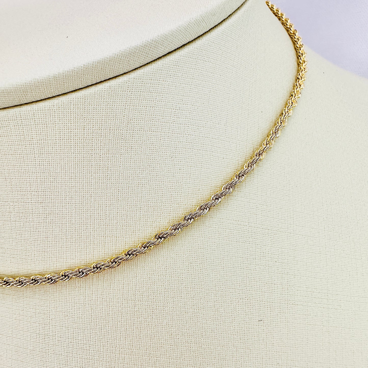 CHOKER LUMINE 45 CM - BANHO DE OURO 18k