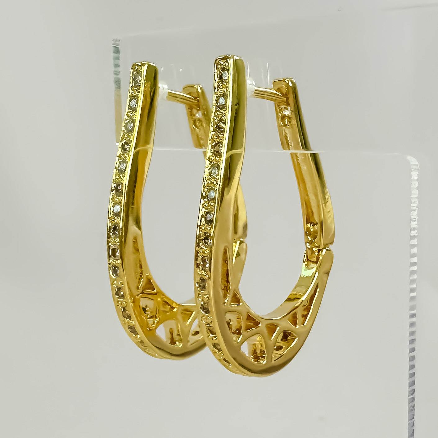 BRINCO CINTIA  - BANHO DE OURO 18k