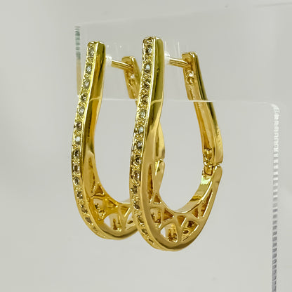 BRINCO CINTIA  - BANHO DE OURO 18k