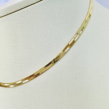 CHOKER LUAR 35 CM - BANHO DE OURO 18k