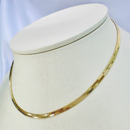 CHOKER LUAR 35 CM - BANHO DE OURO 18k